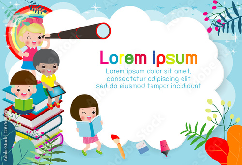 Back To School Kids School Education Concept Kids Go To School Template For Advertising Brochure Your Text Kids And Frame Child And Frame Vector Illustration Cartoon Happy Children Illustrati Stock Vector Adobe Stock Back To School Kids School Education Concept Kids Go To School Template For Advertising Brochure Your Text Kids And Frame Child And Frame Vector Illustration Cartoon Happy Children Illustrati Stock Vector Adobe Stock