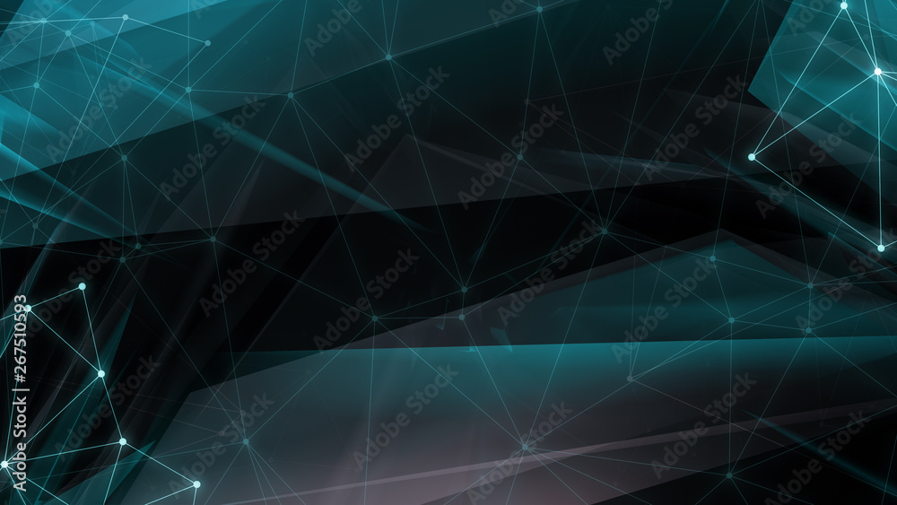 Creative random transparent shapes connections, graphic abstract polygons, digital technology backgrounds Creative random transparent shapes connections, graphic abstract polygons, digital technology backgrounds