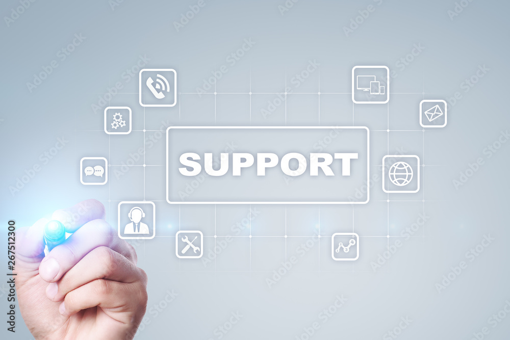 Technical Support and Customer Service. Business and Technology concept. Technical Support and Customer Service. Business and Technology concept.
