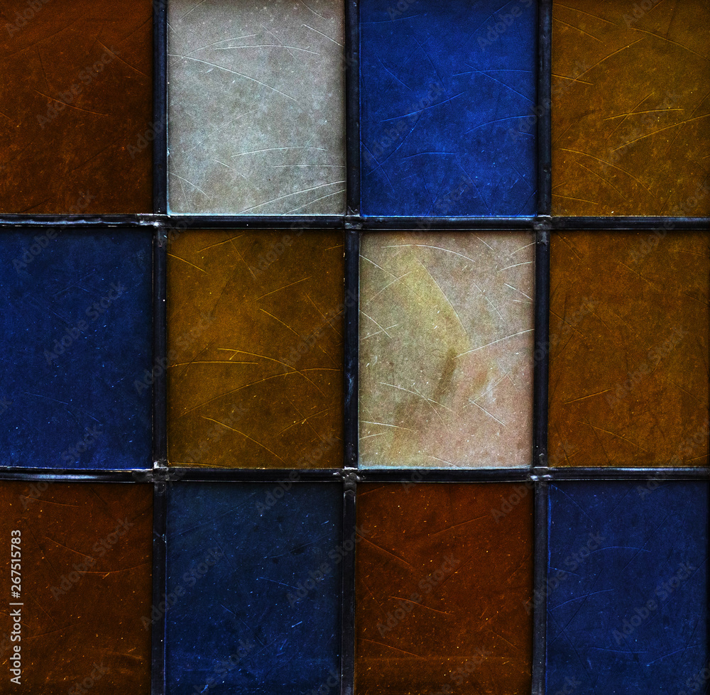 Fototapeta premium Buntes Fenstermosaik