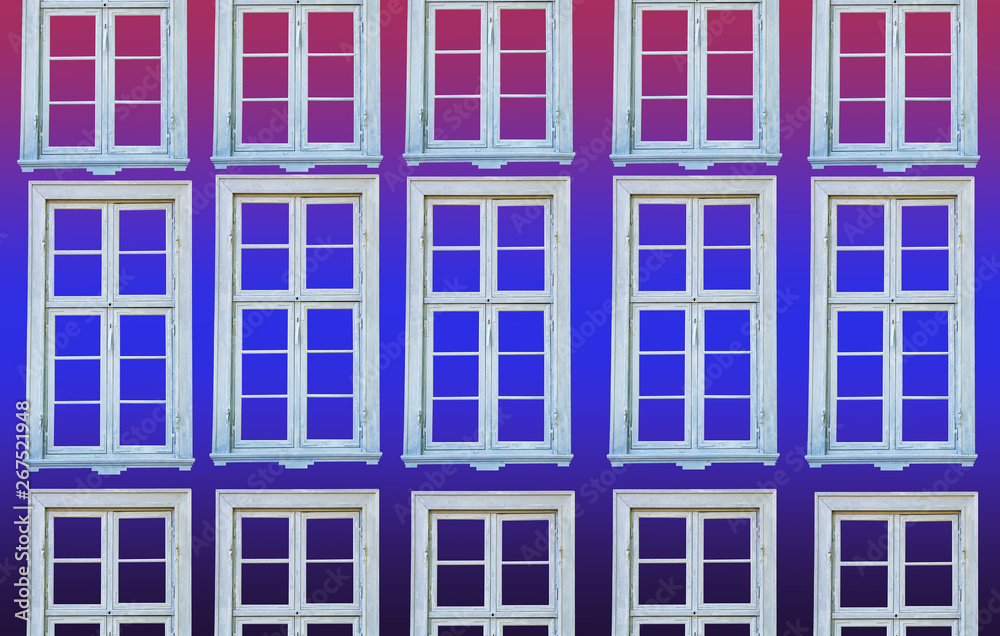Futuristic abstract windows. Futuristic abstract windows.