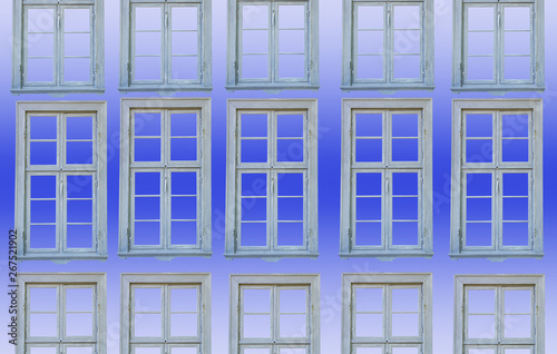 Futuristic abstract windows.