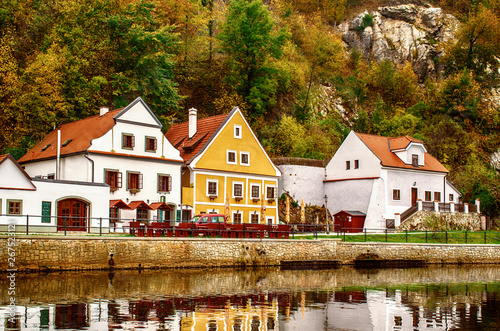 Cesky Krumlov town