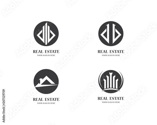 Free Download Real estate logo icon illustration - GFXLoad
