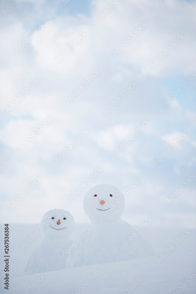 雪だるま 雪だるま