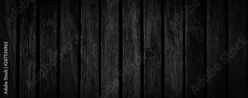 vintages wall dark wood texture background with black background