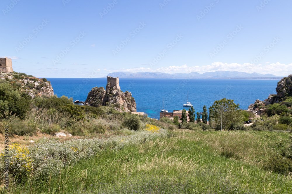 Faraglioni and Tonnara at Scopello, Trapani