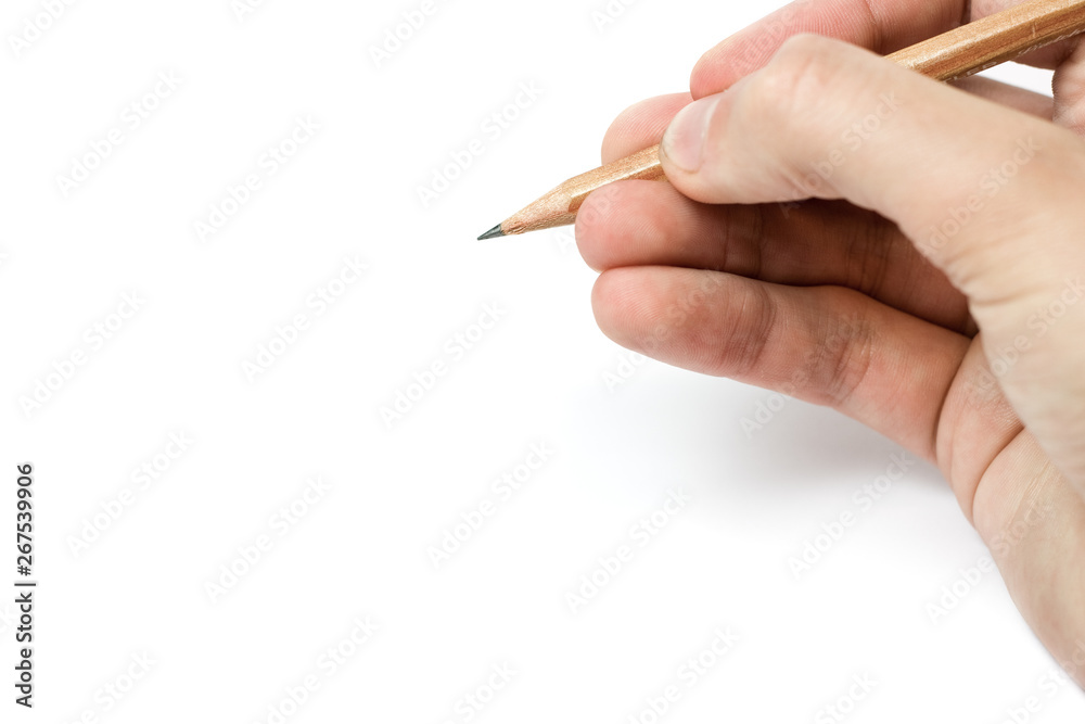 Hand Writing on Paper