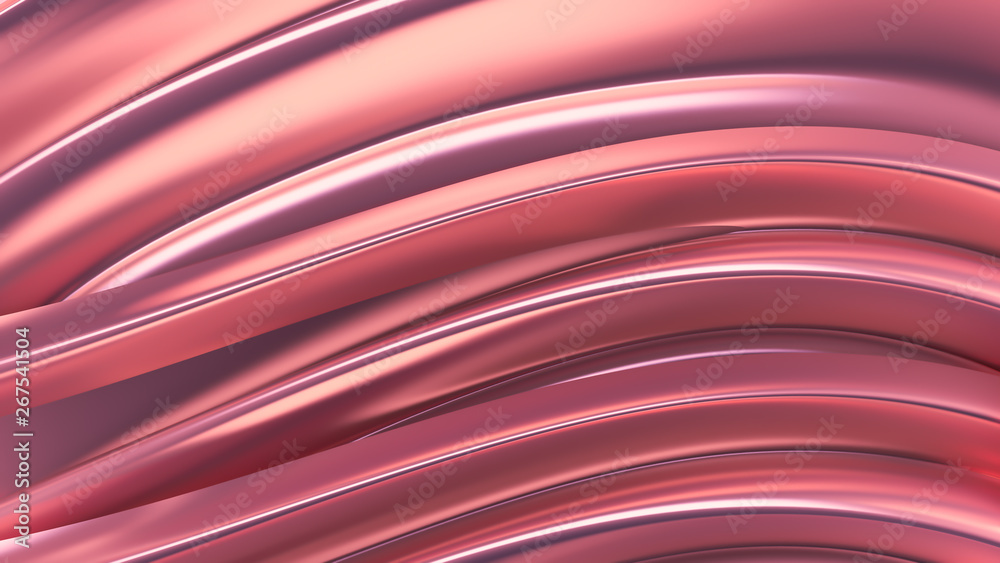 Luxurious pink background with satin drapery. 3d illustration, 3d rendering. Luxurious pink background with satin drapery. 3d illustration, 3d rendering.