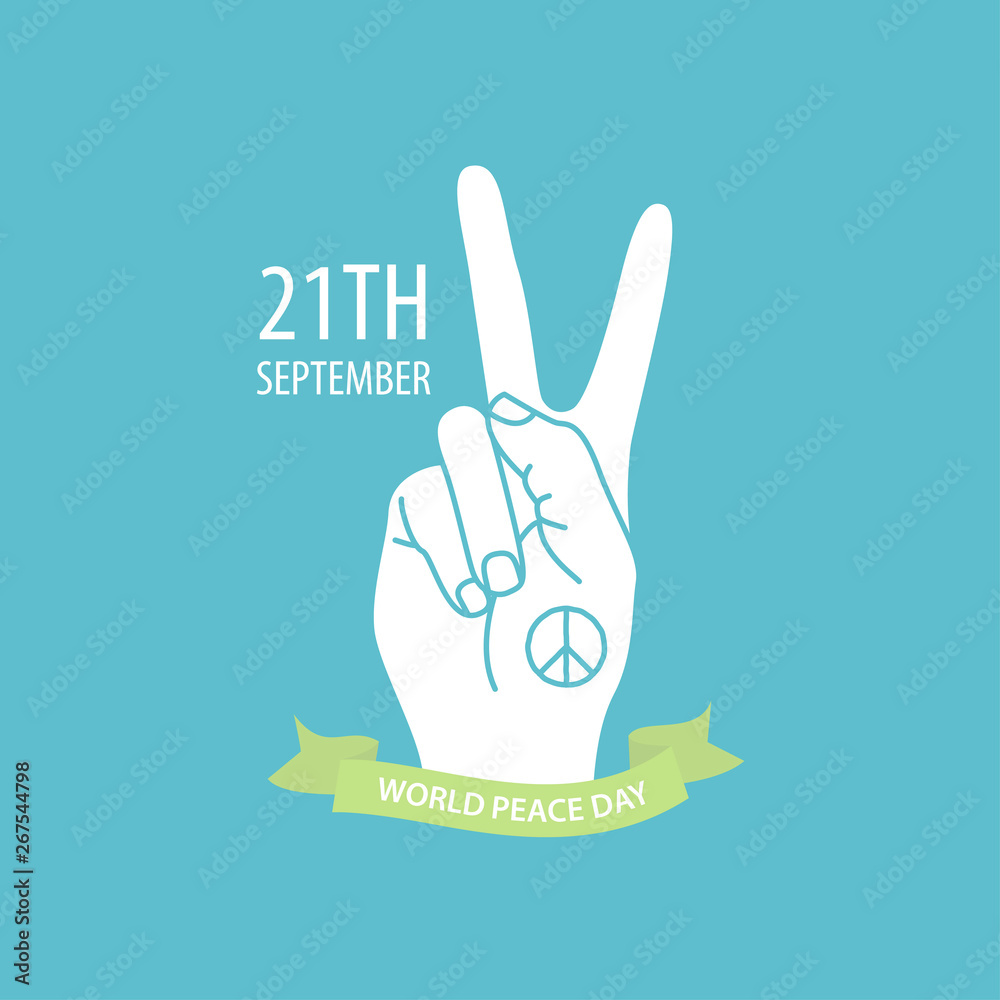 Fototapeta premium International peace day