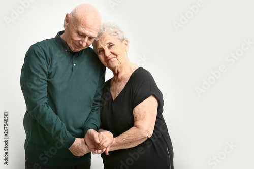 Portrait of senior couple o...