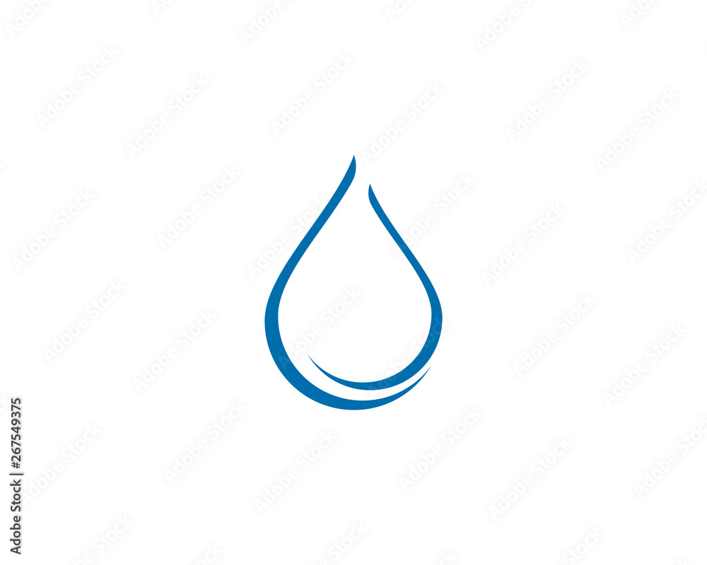 water drop Logo Template vector illustration design water drop Logo Template vector illustration design