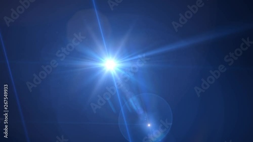 Wallpaper Mural Diagonal Moving lens flare effect on black background. 4k animation. Torontodigital.ca