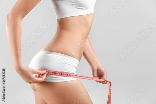 Beautiful young woman with ...