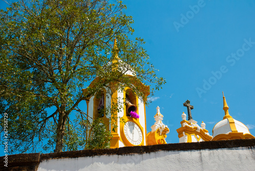 Tiradentes, Brazil: The Igreja Matriz de Santo Antonio is the oldest and main Catholic temple in Tiradentes. photo