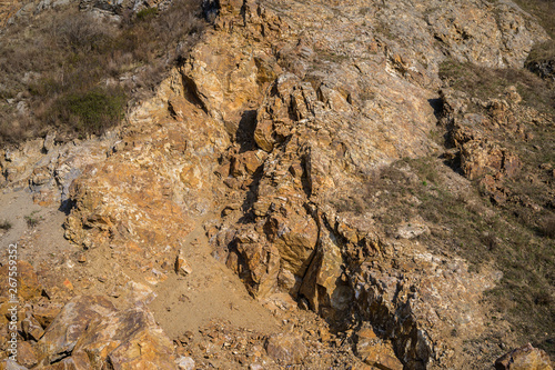 Surface of the rock. © Vladimir Arndt