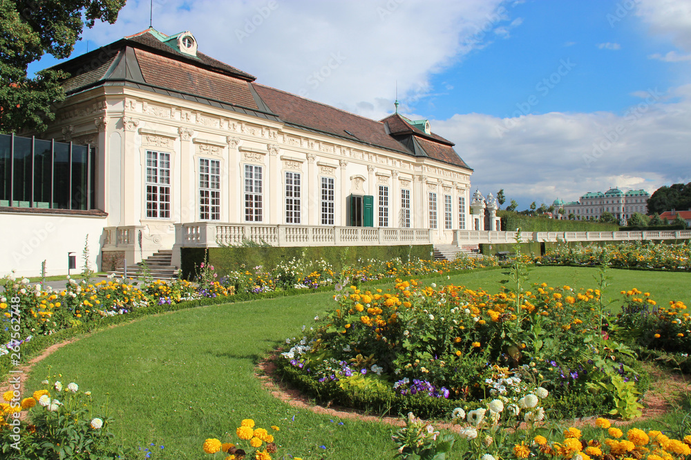 baroque palace (lower belvedere) in Vienna (Austria)