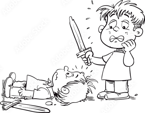 Kid with a Bump on His Head
