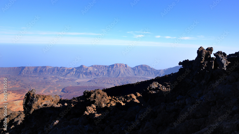 Obraz premium Vulcano Crater