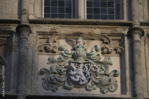 Masonry close up in Ghent