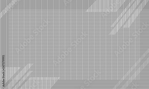 Gray document grid blank template.