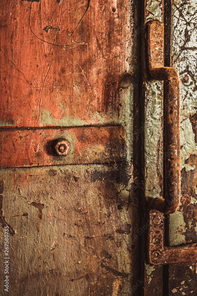 old rustic iron handle old rustic iron handle