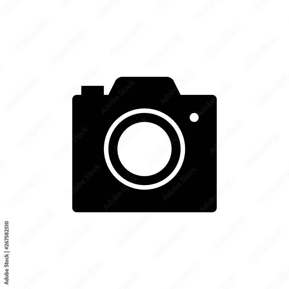 Camera vector icon. This icon use for admin panels, website, interfaces, mobile apps