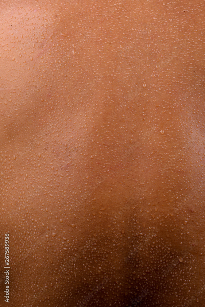 Fototapeta premium Human Skin and Sweat