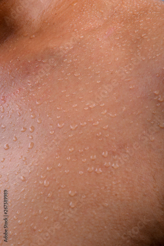 Human Skin and Sweat