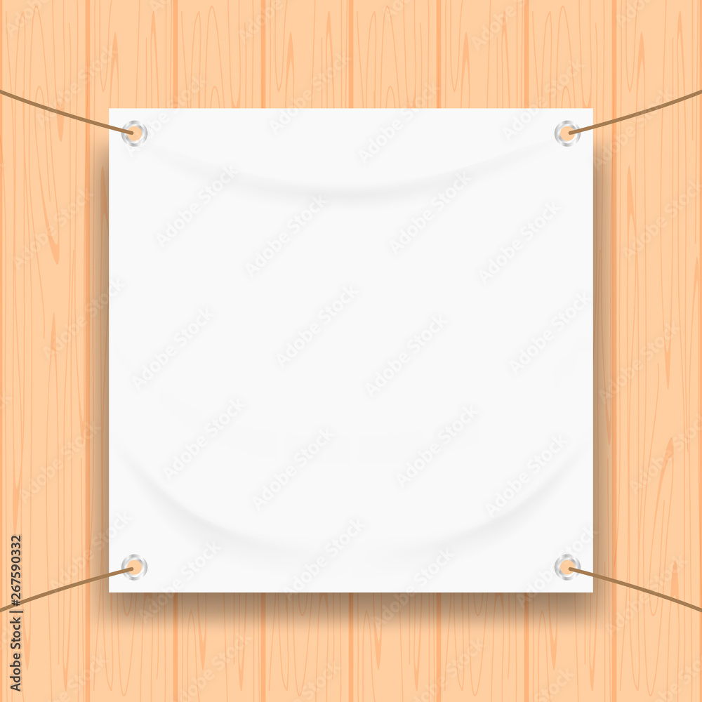 vinyl banner blank white isolated on square wood frame, white mock up textile fabric empty for banner advertising stand hanging, indoor outdoor fabric mesh vinyl backdrop for presentation frame poster vinyl banner blank white isolated on square wood frame, white mock up textile fabric empty for banner advertising stand hanging, indoor outdoor fabric mesh vinyl backdrop for presentation frame poster
