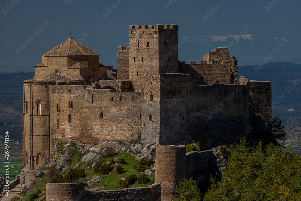 Loarre Castle, Hoya de Huesca, Aragon, Spain