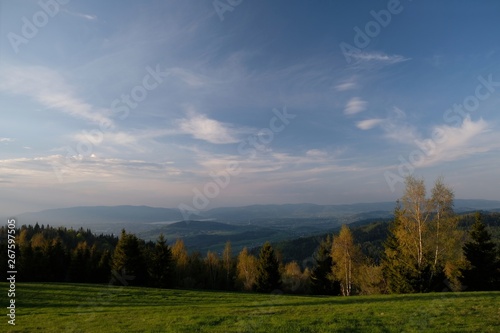Fototapeta Naklejka Na Ścianę i Meble -  Polska, Beskid Żywiecki  - Magura, Hala Magura