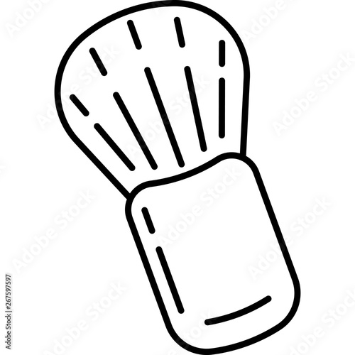 Makeup Brush Icon Vector