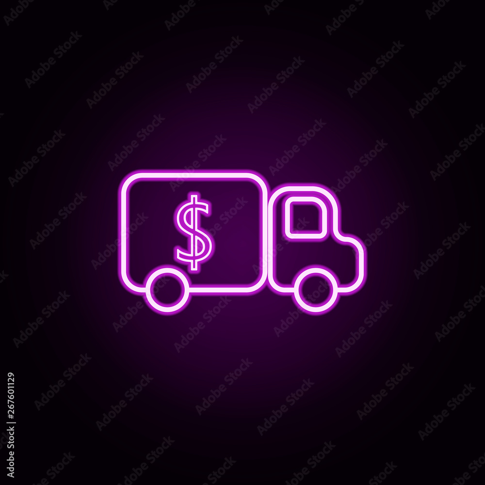 collector neon icon. Elements of bank set. Simple icon for websites, web design, mobile app, info graphics collector neon icon. Elements of bank set. Simple icon for websites, web design, mobile app, info graphics