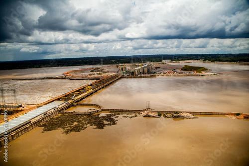 Rio madeiras e usinas Do rio madeira porto velho Rondônia  © Diego