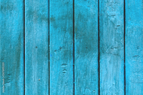 Blue shabby wood texture backgrround with copy space
