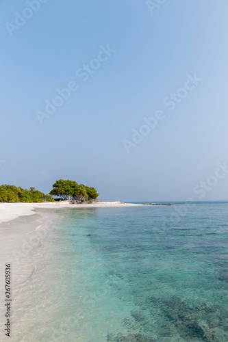 Fototapeta Naklejka Na Ścianę i Meble -  Tropical island in the indian ocean