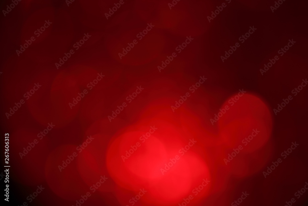 赤色のボケ背景素材