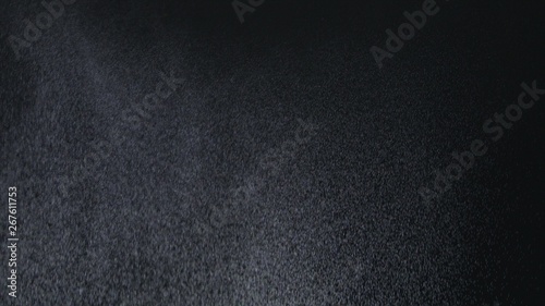Water spray against black background shot at 1000fps. Shot on Phantom flex 4k.