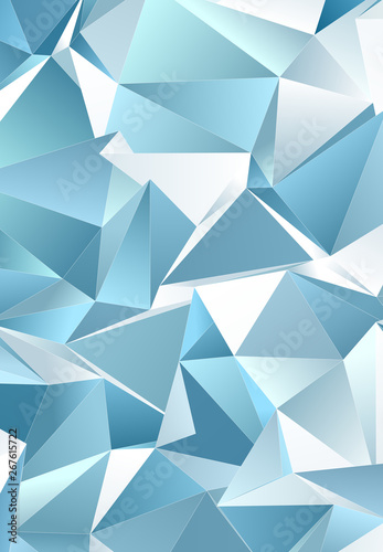 Abstract Low-Poly background. triangulated texture. Design 3d. Polygonal geometrical pattern. Triangular modern style