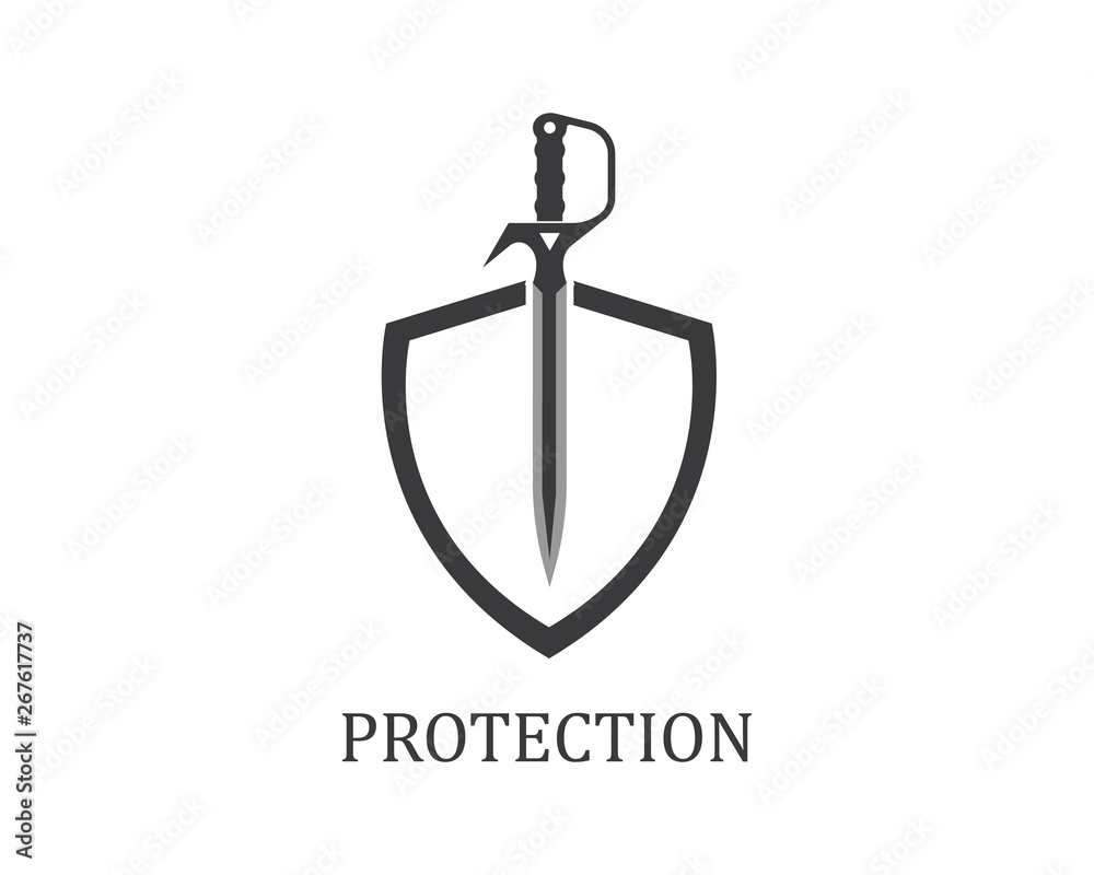 sword logo icon vector illustration design sword logo icon vector illustration design