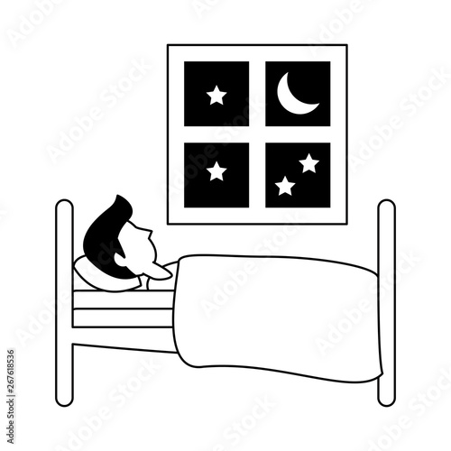 Sleep and rest cartoons