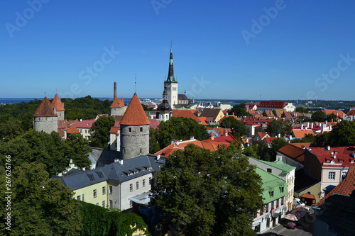 Ciudad báltica de Tallin, Estonia.