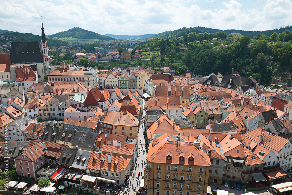 Fototapeta premium Cezky Krumlov Town