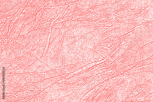 Wallpaper Mural Colored skin texture, natural or faux leather background. Light red leatherette, closeup. Torontodigital.ca