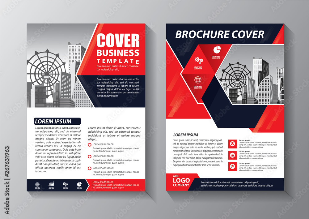 Business abstract vector template. Brochure design, cover modern layout, annual report, poster, flyer in A4 with colorful triangles, geometric shapes for tech, science, market with light background Business abstract vector template. Brochure design, cover modern layout, annual report, poster, flyer in A4 with colorful triangles, geometric shapes for tech, science, market with light background