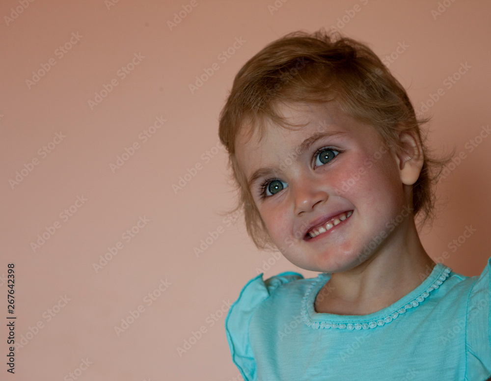 Little white girl looking fun. Happy eyes, joy. Little white girl looking fun. Happy eyes, joy.