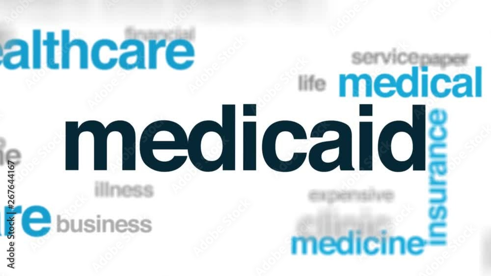 Medicaid animated word cloud. Kinetic typography. Medicaid animated word cloud. Kinetic typography.