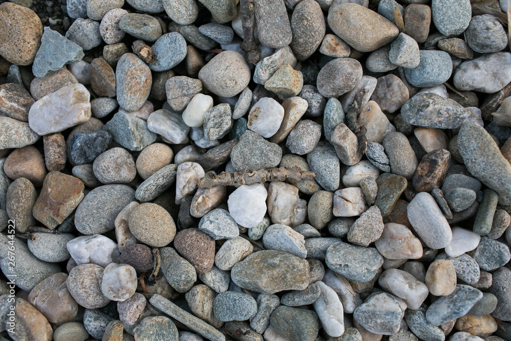 Pebbles and Wood Close-up Pebbles and Wood Close-up