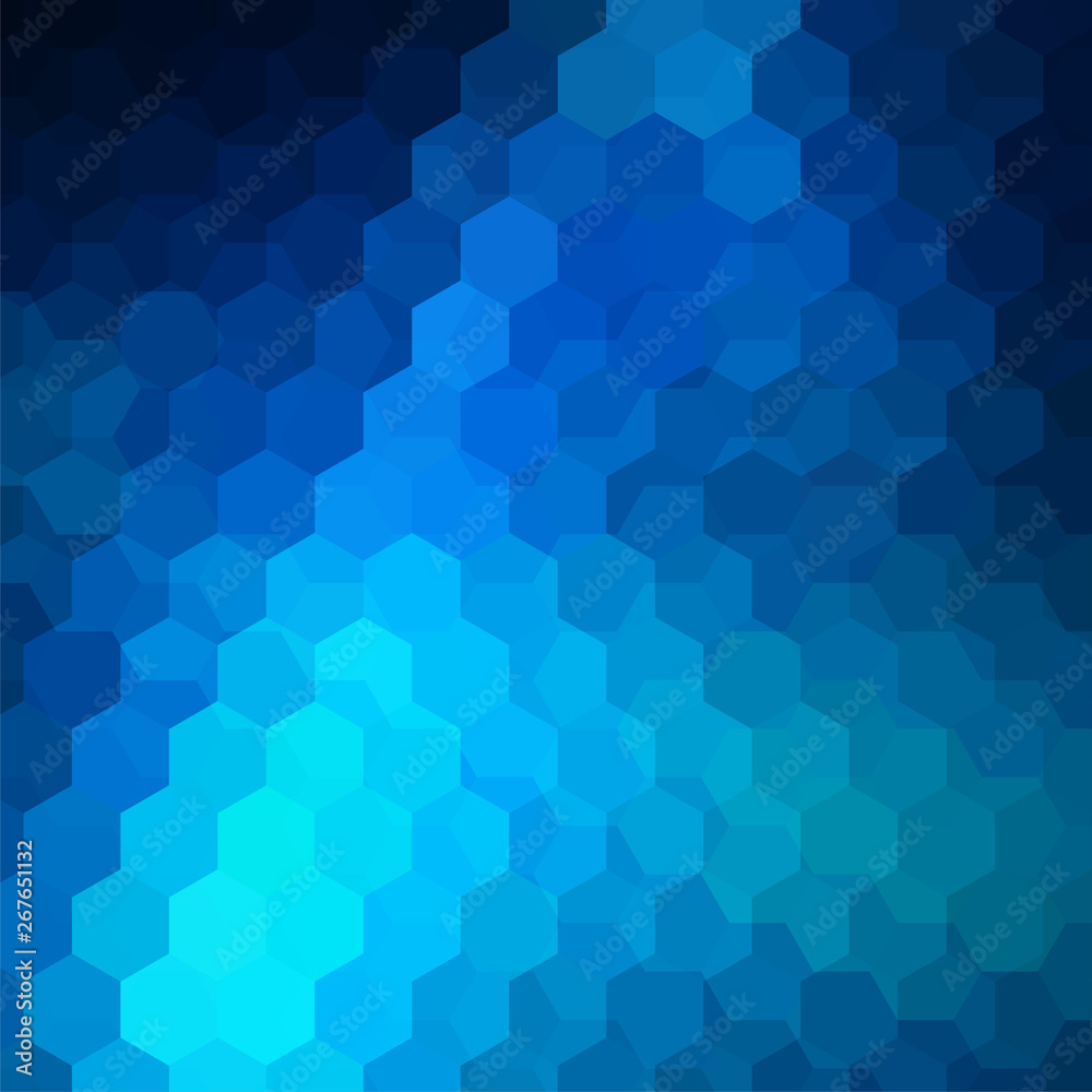 Background of geometric shapes. Blue mosaic pattern. Vector EPS 10. Vector illustration Background of geometric shapes. Blue mosaic pattern. Vector EPS 10. Vector illustration